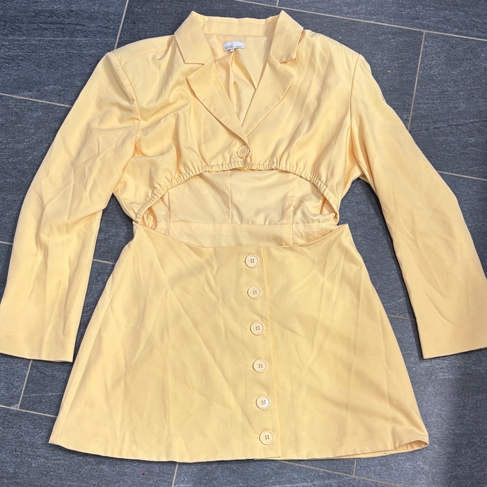 Danielle Bernstein xWeWoreWhat Cutout Blazer Dress